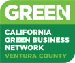 California Green Business Network Ventura County badge.