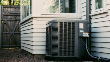 AC unit outside of a home
