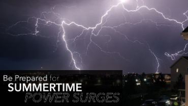 Lightning with text: 