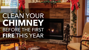 Cozy fireplace with text: 