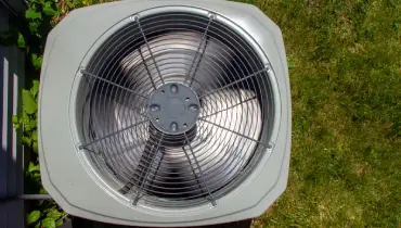 Air conditioner fan.
