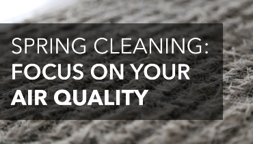 Dirty air filter with text: 