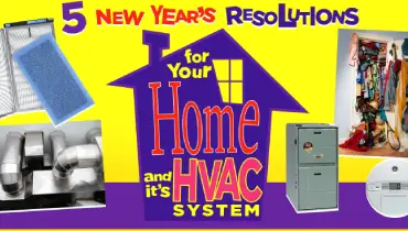 HVAC infographic with text: 