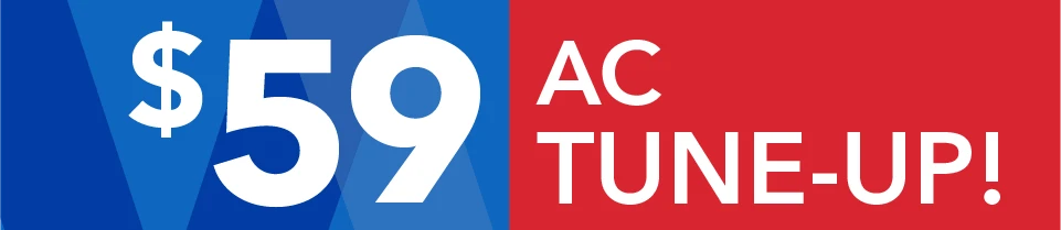 $59 Tune Up seasonal special.