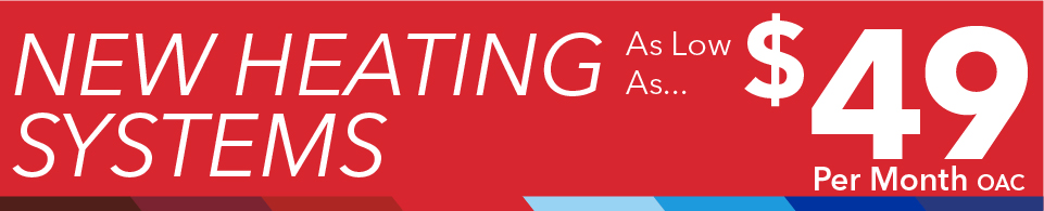 New heating systems banner.