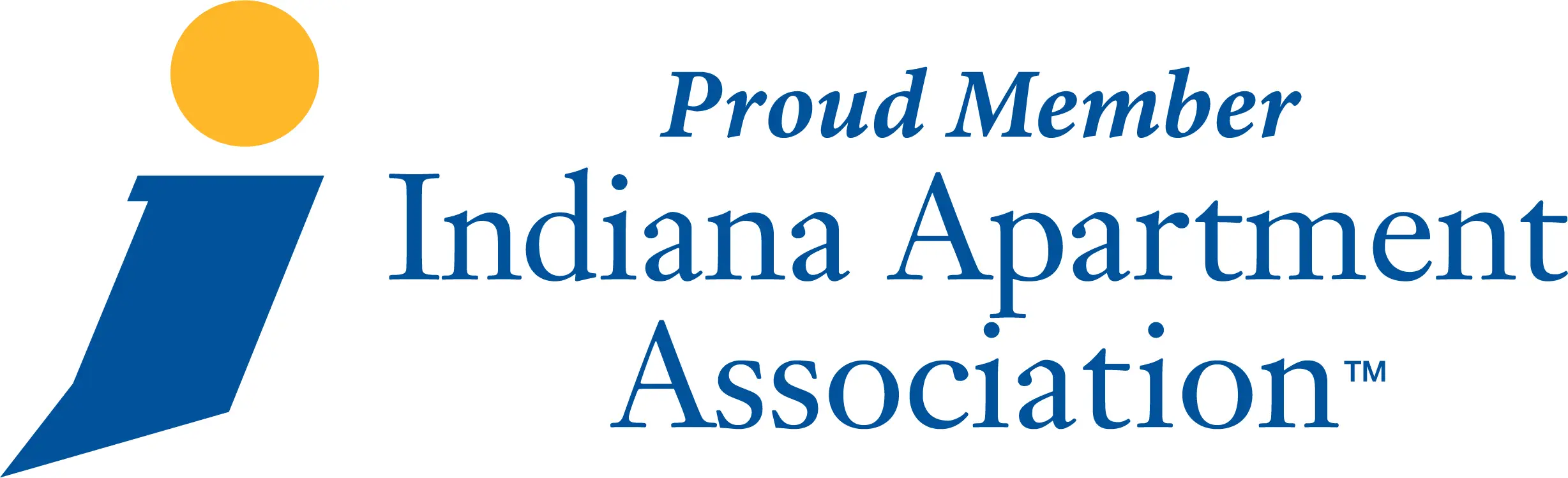Indiana Apartment Association Badge.